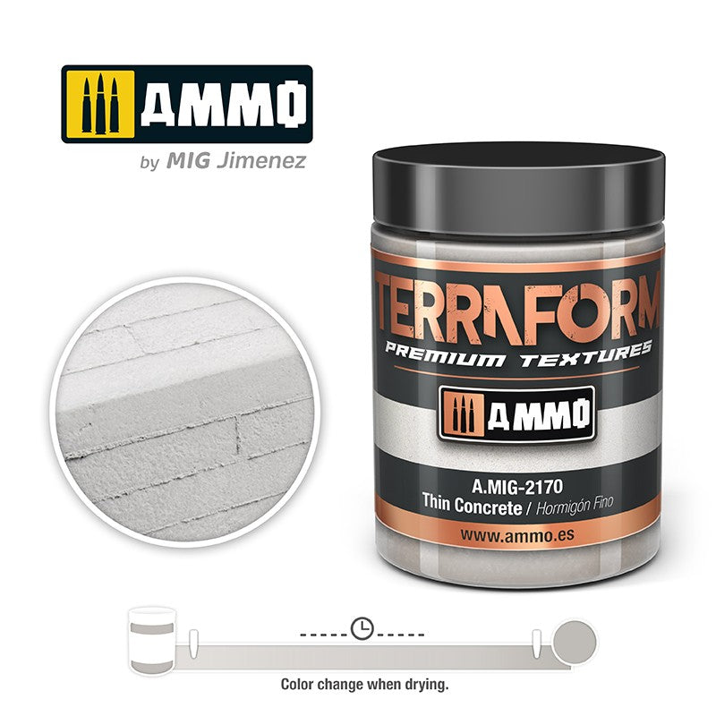 AMMO by Mig 2170 Terraform Thin Concrete - 100ml