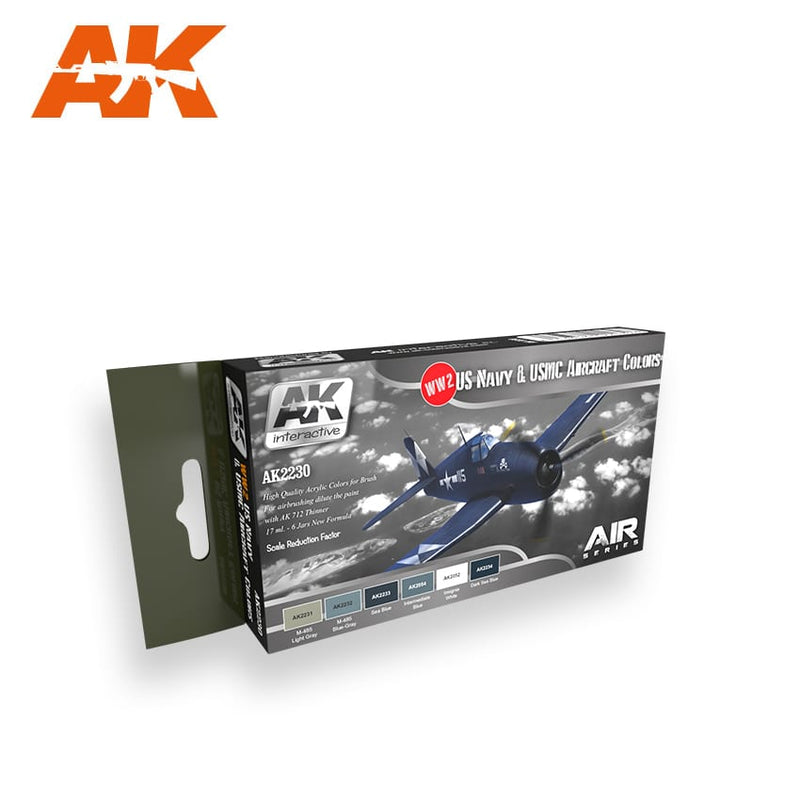 Ak Interactive Peinture Acrylique 3G Set AK11729 Couleurs Des Avions US Navy Et USMC De La Seconde Guerre Mondiale 8435568314191 Ak Interactive Peinture Acrylique 3G Set AK11729 Couleurs Des Avions US Navy Et USMC De La Seconde Guerre Mondiale 8435568314191
