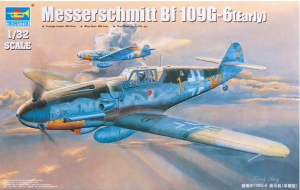 Trumpeter 02296 1/32 Messerschmitt Bf 109G-6 (early)