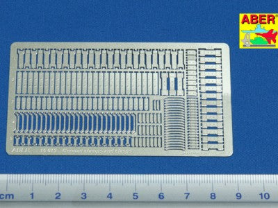 ABER 16013 1/16 German Clamps and Clasps (1st Choice)