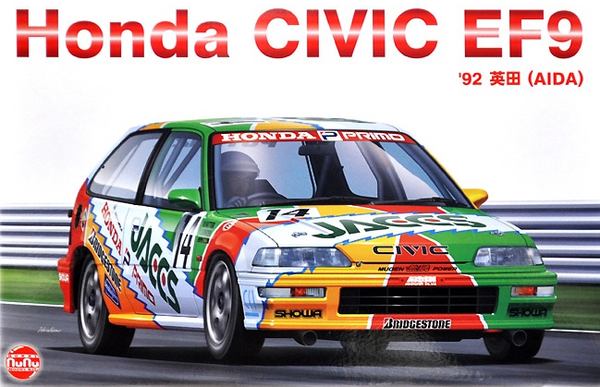 NuNu 24021 1/24 Honda Civic EF9 Group A Sponsored by JACCS -  1992