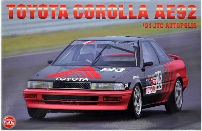 NuNu 24025 1/24 Toyota Corolla AE92 JCT 1991 Autopolis