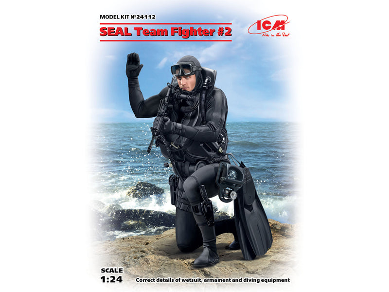 ICM 24112 1/24 Seal Team Fighter 2
