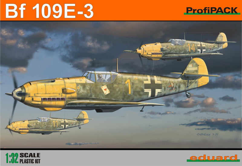 Eduard 3002 1/32 Messerschmitt Bf109E-3 Profipack