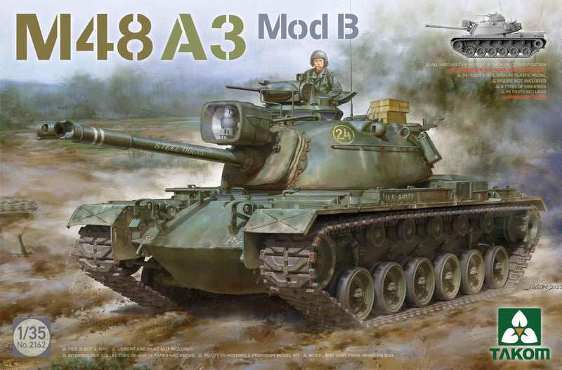 Takom 2162 M48 A3 Mod B  PATTON TANK