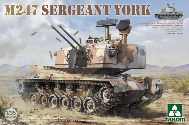 Takom 2160 M247 Sergeant York