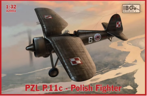 IBG 32001 1/32 PZL P.11c Polish Fighter