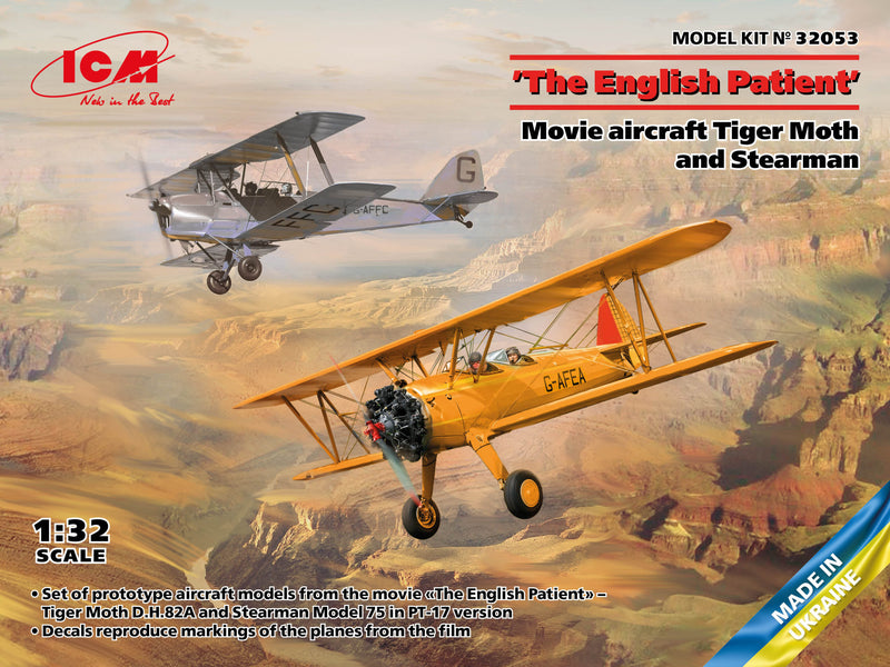 ICM 32053 1/32 ‘The English Patient’ - Tiger Moth and Stearman
