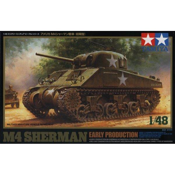 Tamiya 32505 1/48 Sherman M4 early