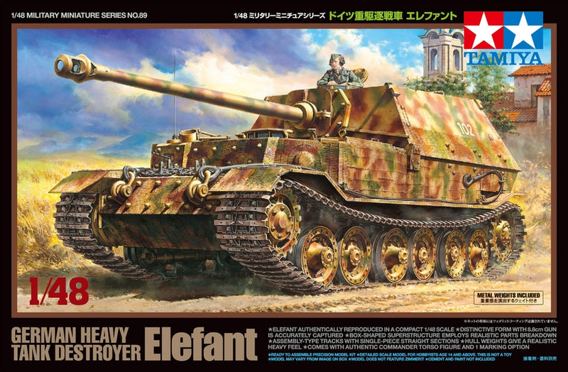Tamiya 32589 1/48 Heavy Tank Destroyer Elefant