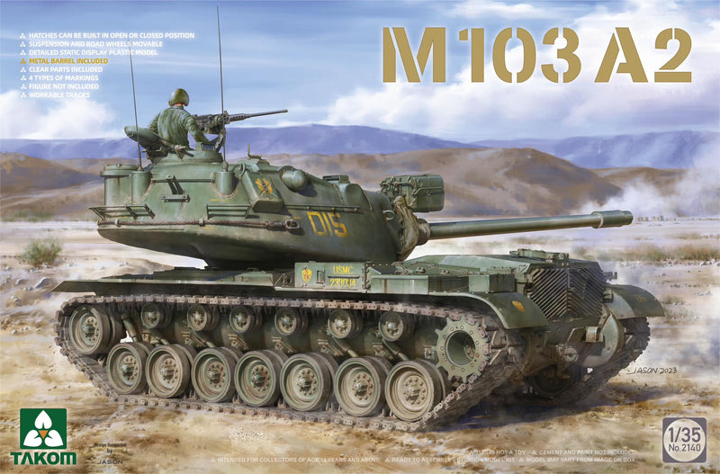 Takom 2140 M103 A2 US Heavy Tank