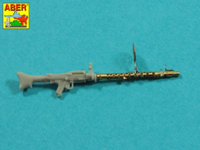 ABER 35L169 1/35 Barrel for German Machine Gun MG34 with Panzerschild