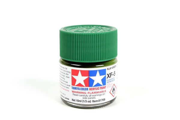 Tamiya 81705 XF5 Flat Green - 10ml