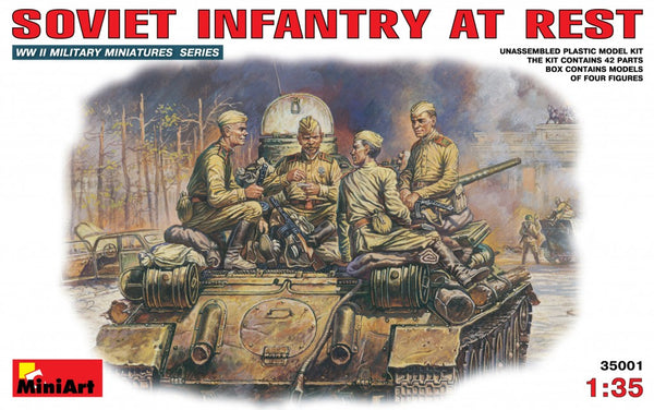 MiniArt 35001 1/35 Soviet Infantry at Rest