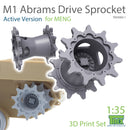 T-Rex 35003-1 1/35 M1 Abrams Sprocket Set A (Active Version) for Meng