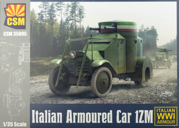 Copper State Models 35005 1/35 Italian Armoured Car 1ZM