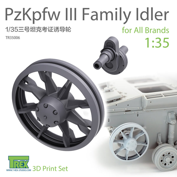 T-Rex 35006 1/35  Pz.Kpfw.III Family Idler Set for All Brands