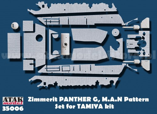 ATAK 35006 1/35 Zimmerit for Panther Ausf. G