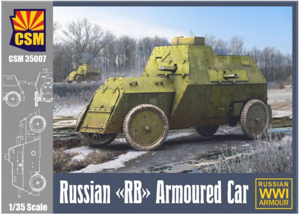 Copper State Models 35007 1/35 Russian "RB" Armoured Car