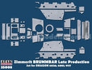 ATAK 35008 1/35 Zimmerit for Brummbär Late (Dragon/ Cyber Hobby)