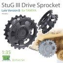 T-Rex 35009-2 1/35 StuG.III Sprocket Set (Late Version B) for Tamiya