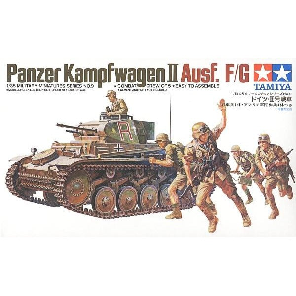 Tamiya 35009 1/35 Panzer  Kampfwagen II  Ausf. F/G