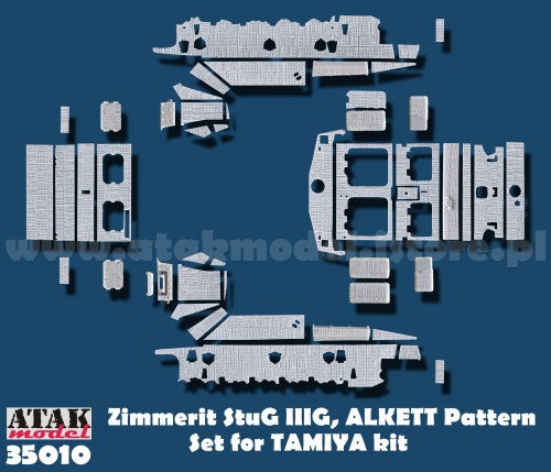 ATAK 35010 1/35 Zimmerit for StuG III G (Tamiya)