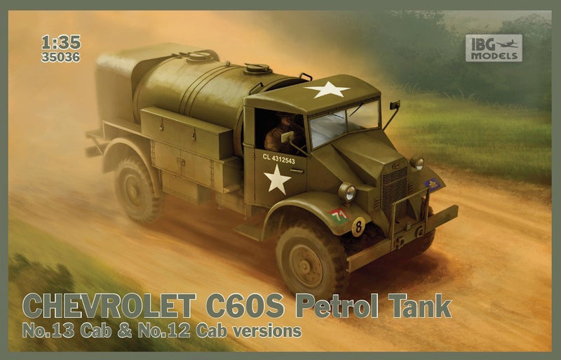 IBG 35036 1/35 Chevrolet C60S Petrol Tank (No.12 and 13 Cab Versions)