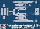 ATAK 35037 1/35 Zimmerit for Panzer VI (P) (Dragon Premium)