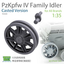 T-Rex 35038 1/35 PzKpfw IV Family Idler Casted Version Set for All Brands