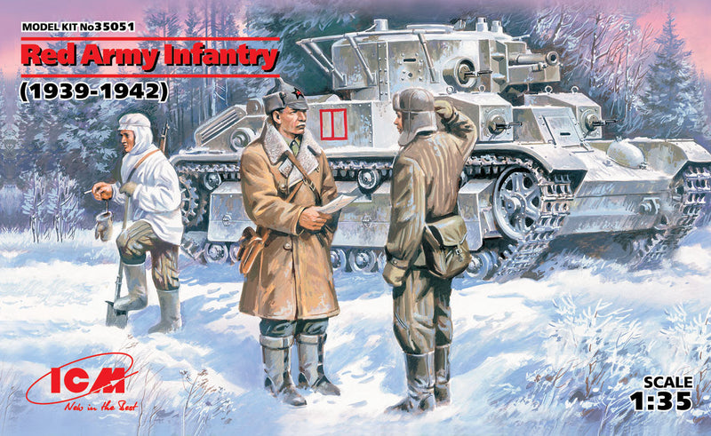 ICM 35051 1/35 Red Army Infantry (1939-1942)