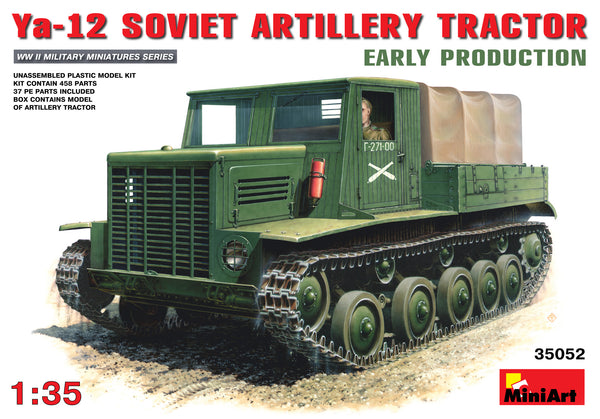 MiniArt 35052 1/35 Soviet Artillery Tractor Ya-12 Early Production