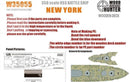 FlyHawk W35055 1/350 USS BATTLESHIP NEW YORK (FOR TRUMPETER 05339) Wooden Deck