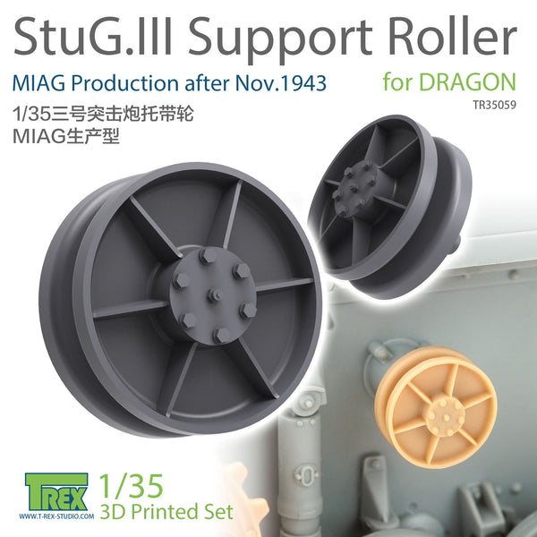T-Rex 35059 1/35 StuG.III Support Roller MIAG Production After Nov.1943