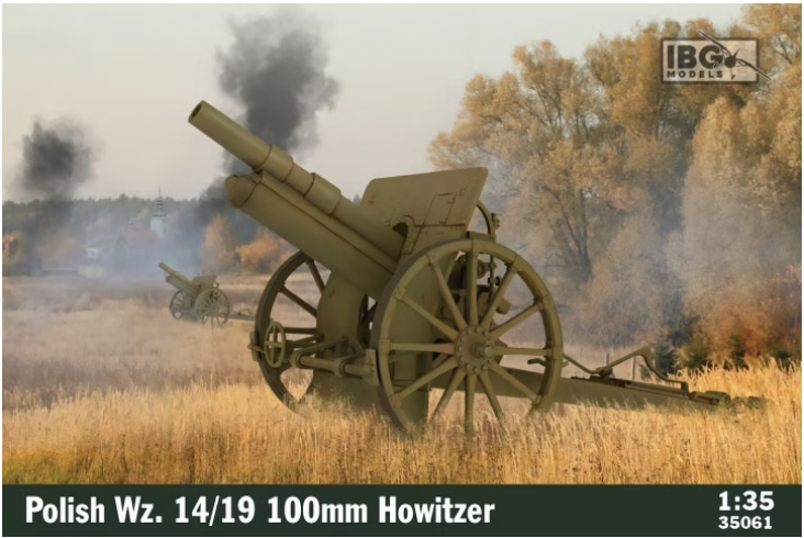 IBG 35061 1/35 Polish Wz 14/19 100mm Howitzer
