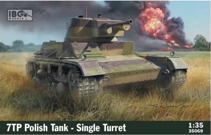 IBG 35069 1/35 Polish Tank 7TP- Single Turret
