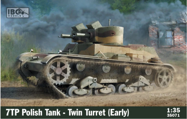 IBG 35071 1/35 7TP Polish Tank -Twin Turret (Early)
