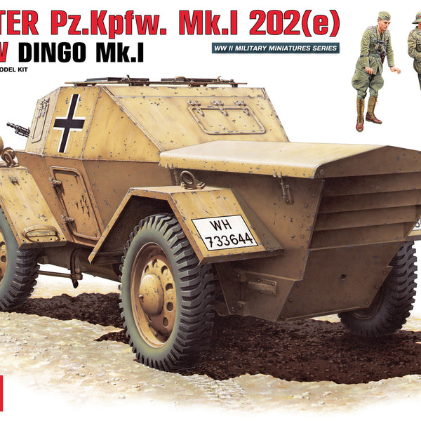 ミニアート 1/35 ディンゴMKII Pz.Kpfw.Mk 1 202 e w/CREW MA35074 プラモデル wyw801m MiniArt 35082 1/35 Leichter Pz.Kpfw. Mk.1 202 (e) w/Crew Dingo Mk.1