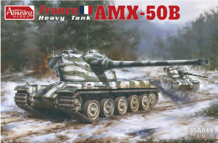 Amusing Hobby 35A049 1/35 France AMX-50B Heavy Tank