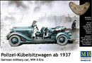 Master Box 35101 1/35 Polizei-KŸbelsitzwagen ab 1937 German military car, WWII era