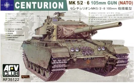 AFV Club 35122 1/35 Centurion Mk.5/2, 6 105mm Gun (NATO)