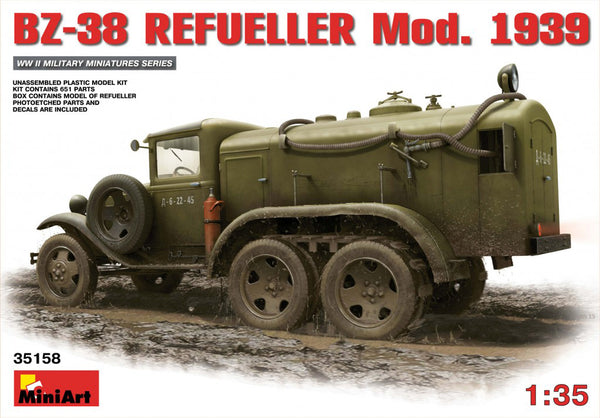 MiniArt 35158 1/35 BZ-38 REFUELLER Mod. 1939