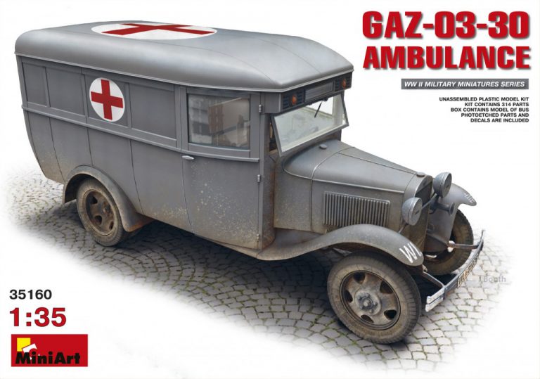 MiniArt 35160 1/35 GAZ-03-30 Ambulance