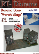 RT DIORAMA 35165 Diorama-Base: "French Village" (Upgraded Ceramic Version)
