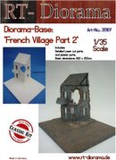 RT DIORAMA 35167  Diorama-Base: "French Village" Part 2 (Upgraded Ceramic Version)