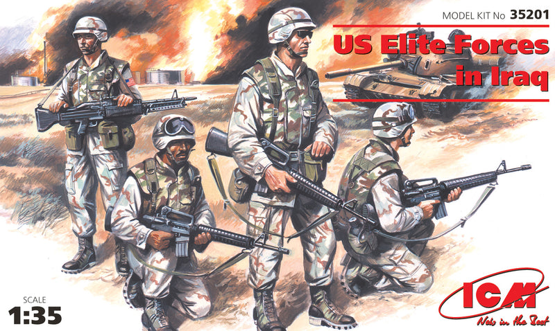 ICM 35201 1/35 US Elite Forces in Iraq
