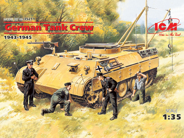 ICM 35211 1/35 German Tank Crew 1943-45