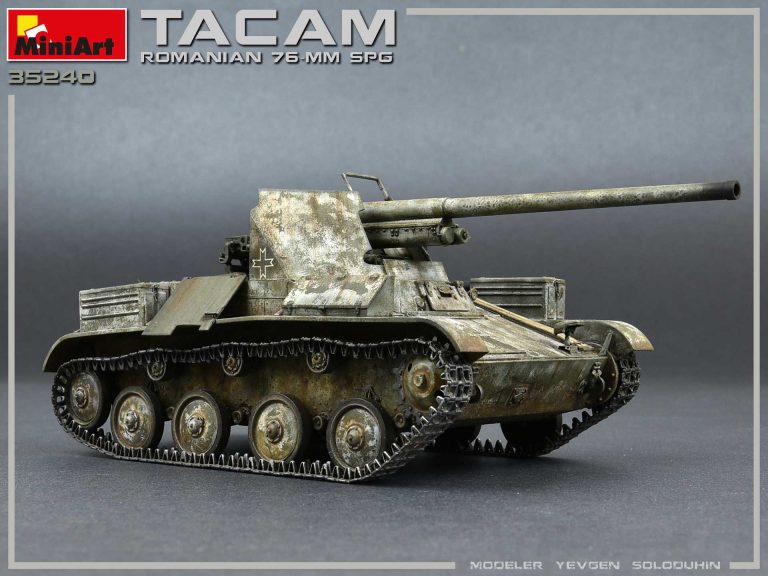 Miniart 35240 1/35 Romanian 76-mm SPG Tacam T-60 Interior Kit