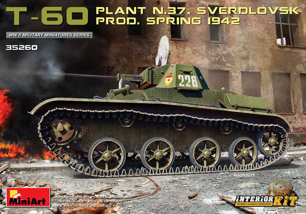 MiniArt 35260 1/35  "T-60 (Plant №.37) Prod.Spring 1942. Interior Kit"