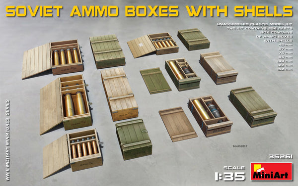 MiniArt 35261 1/35  Soviet Ammo Boxes
